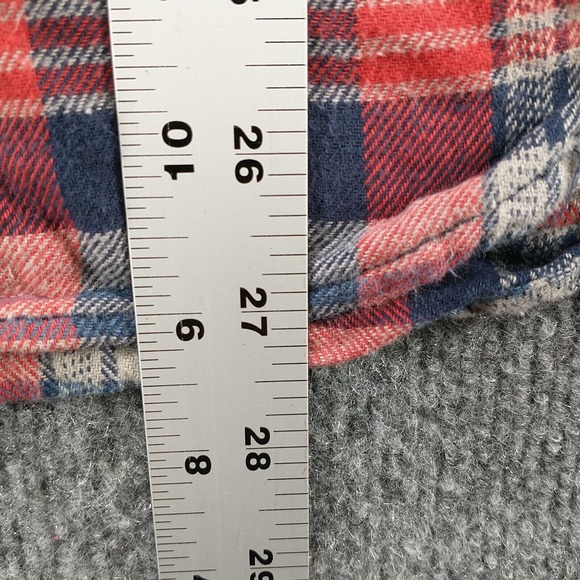 Lincoln Outfitters Men's Button Down Shirt Multi Medium Long Sleeve Plaid Cotton - Picture 10 of 11